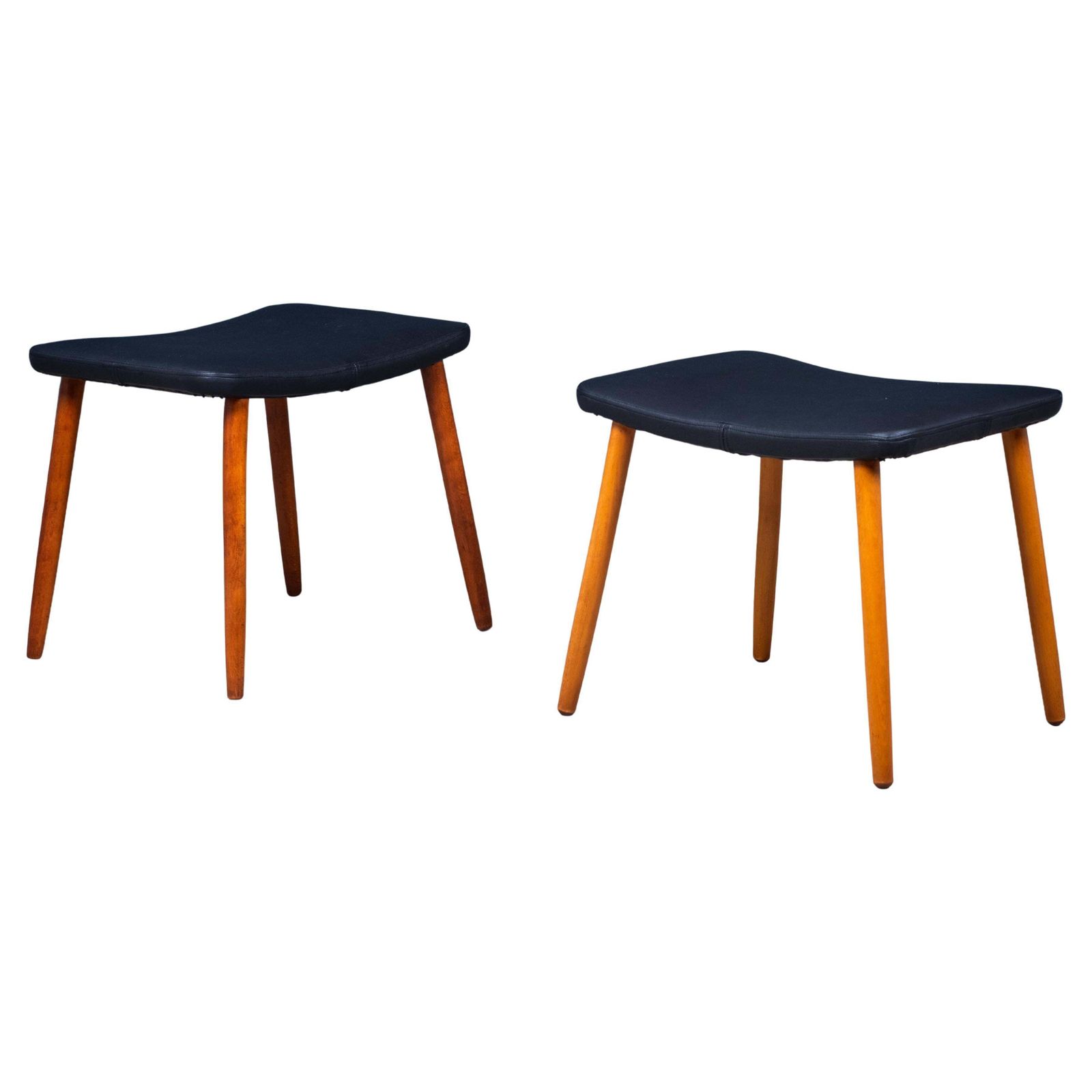 Set Mid Century Krukken, Deens Design, Ca. Jaren 1960