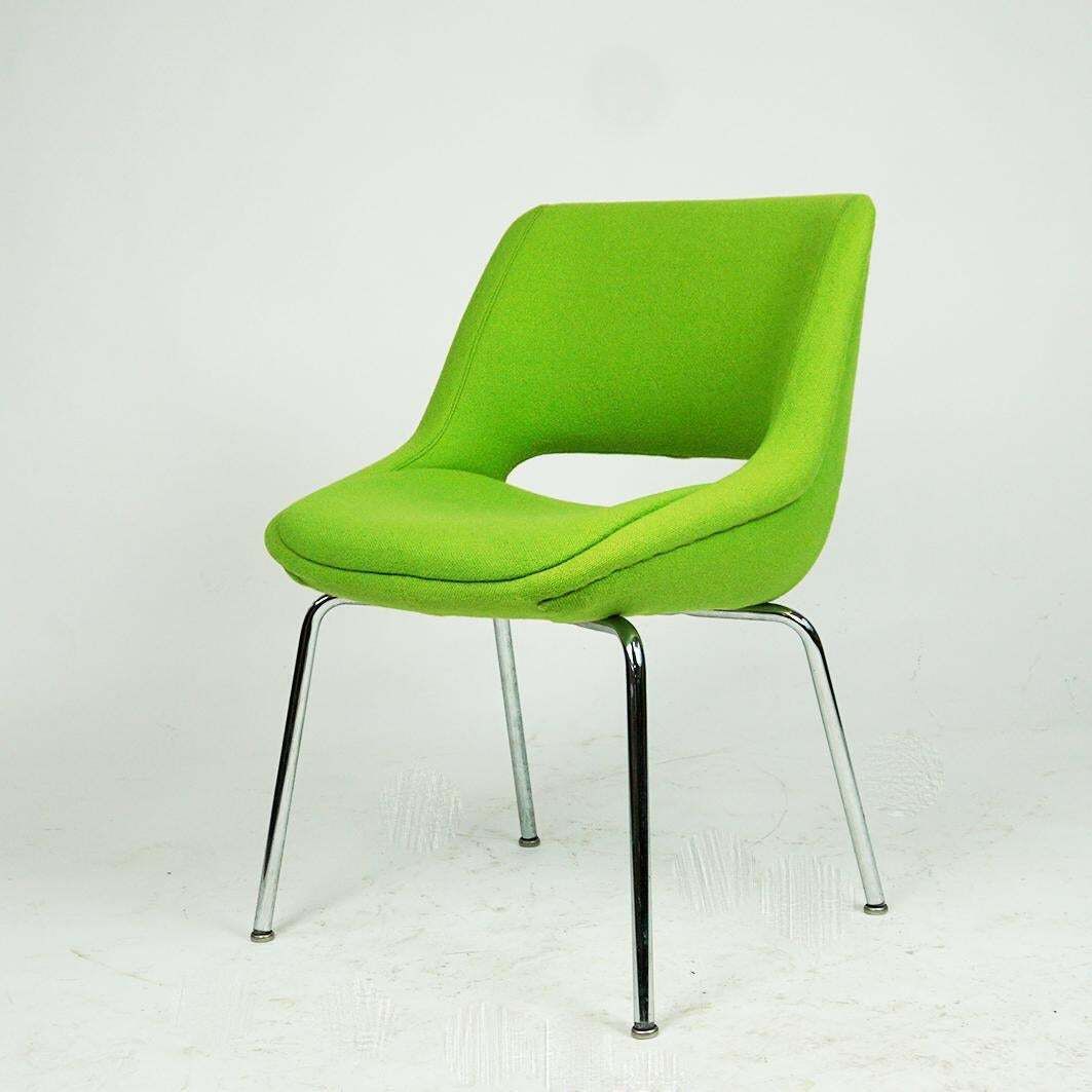 Set Of Four Green Kilta Chairs By Olli Mannermaa For Martela Oy Finland photo furniture