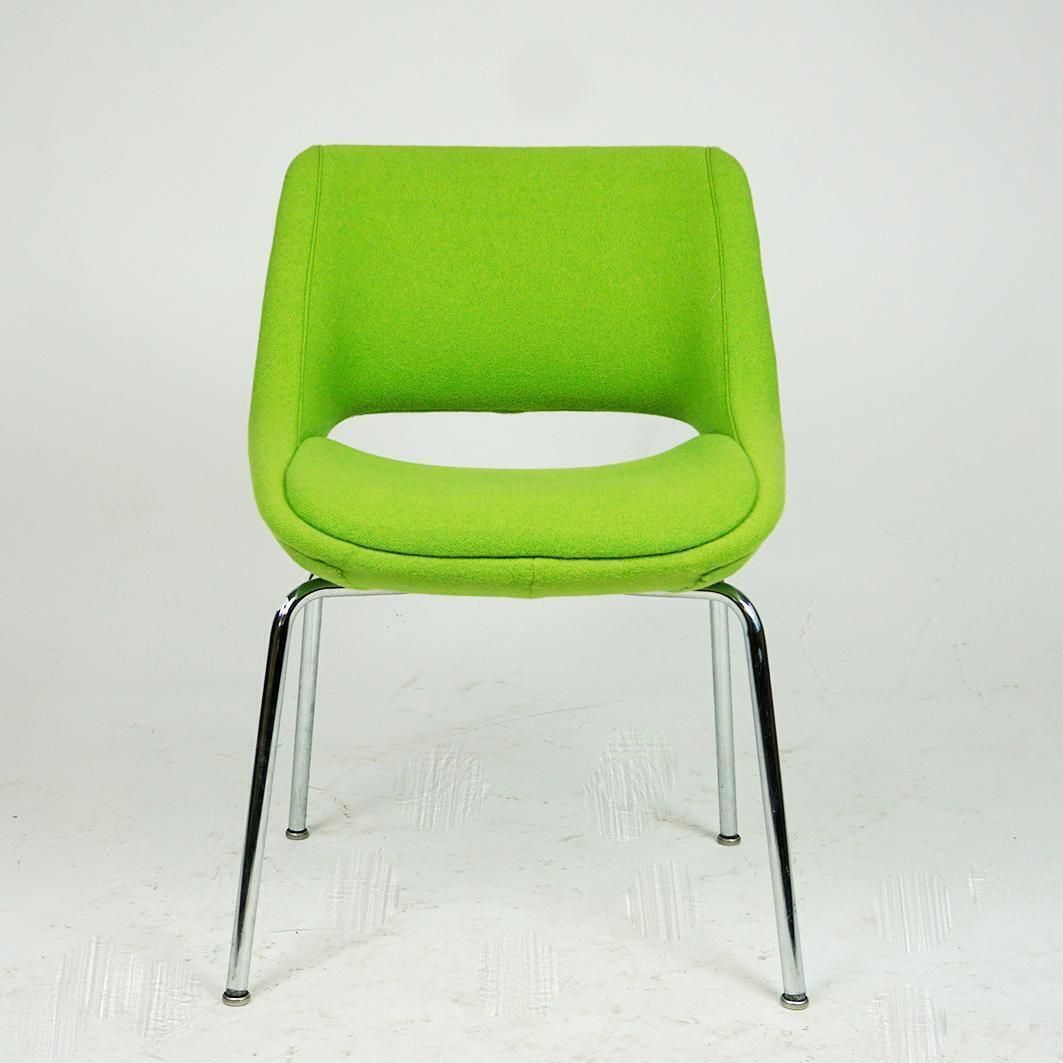 Set Of Four Green Kilta Chairs By Olli Mannermaa For Martela Oy Finland photo 669.0