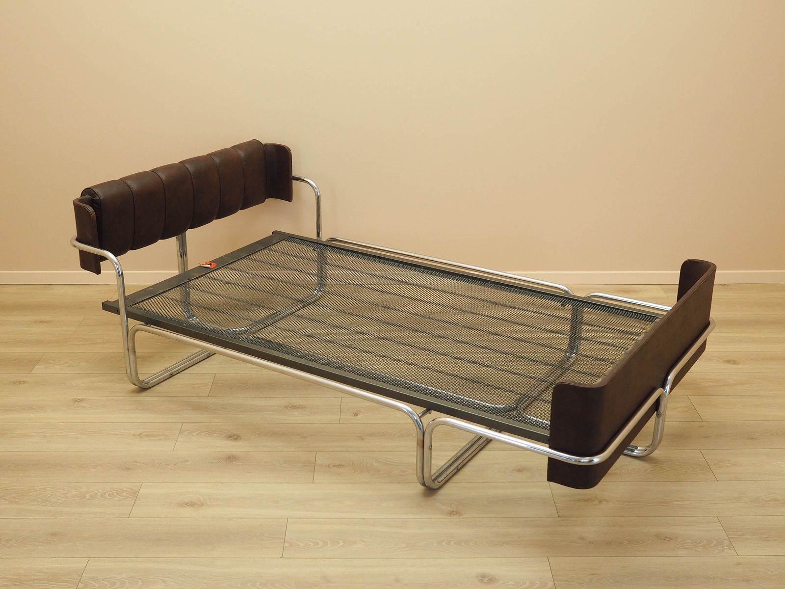 Bedroom Bed, Italian Design, 1980s, Production: Italy photo furniture