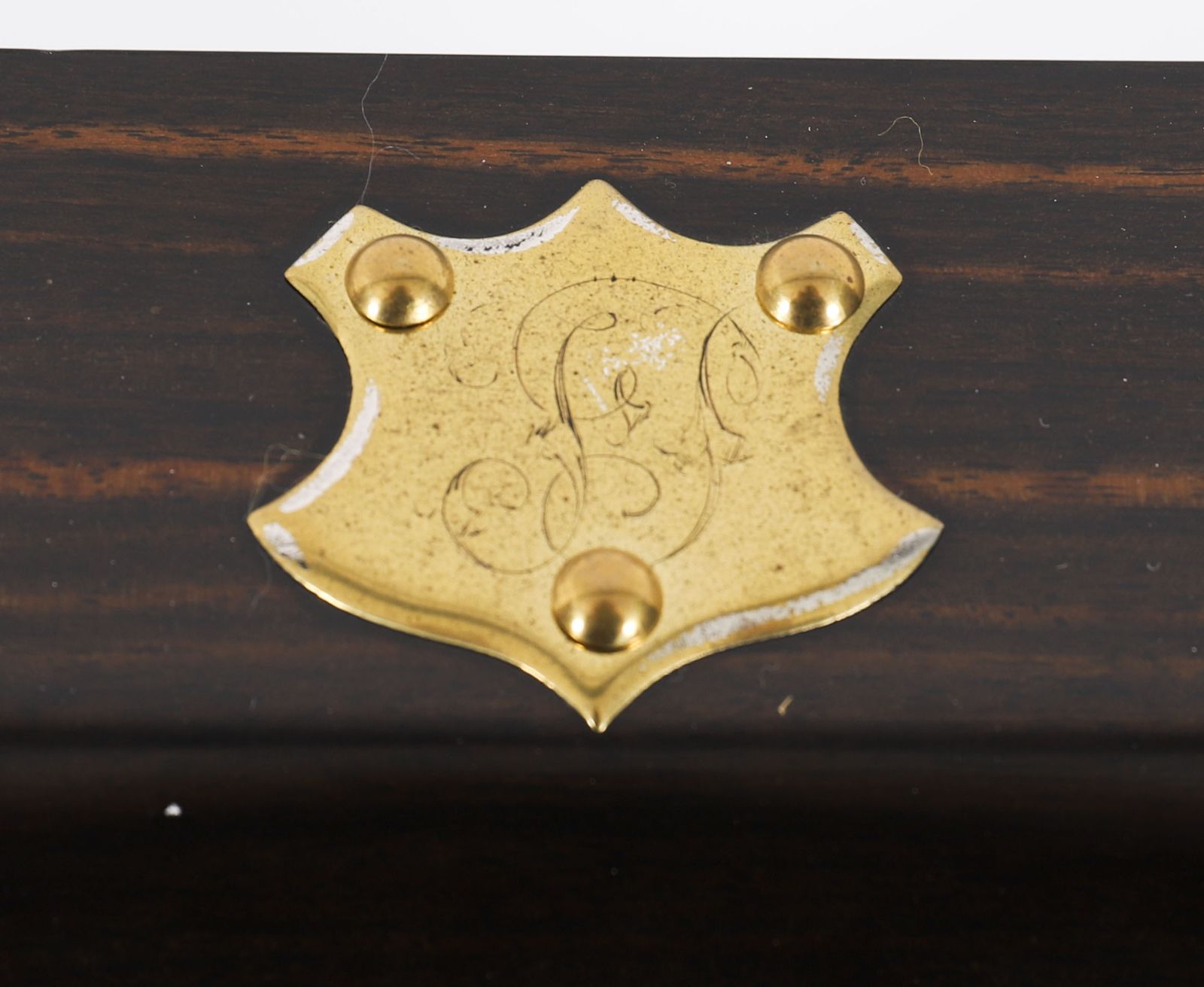 Antique Coromandel Combination Scent Bottle/Jewellery Casket Tantalus 19th C photo Home Decor