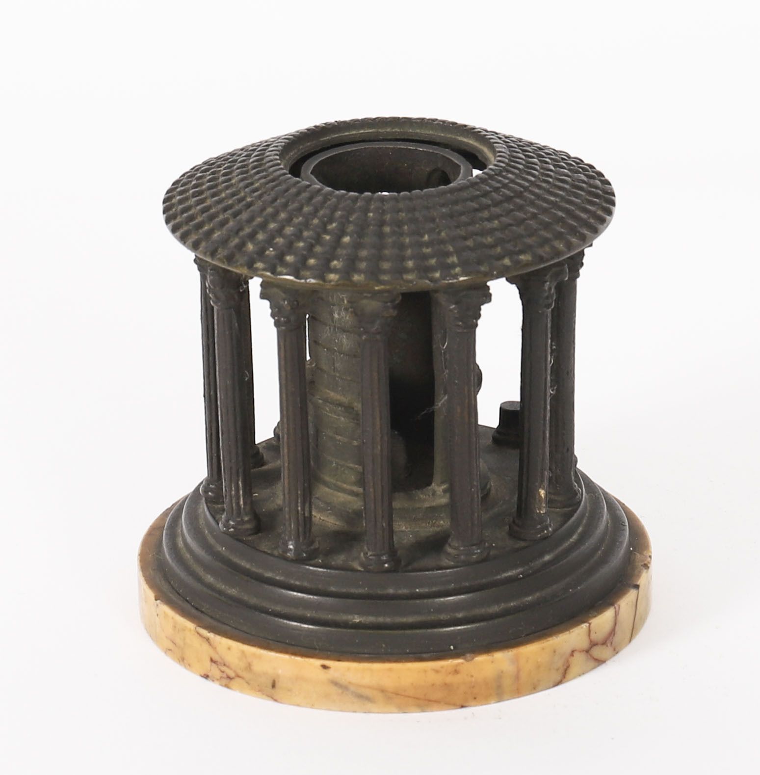 Antique Grand Tour Model Temple Of Hercules Victor, Rome, 19th C photo for sale