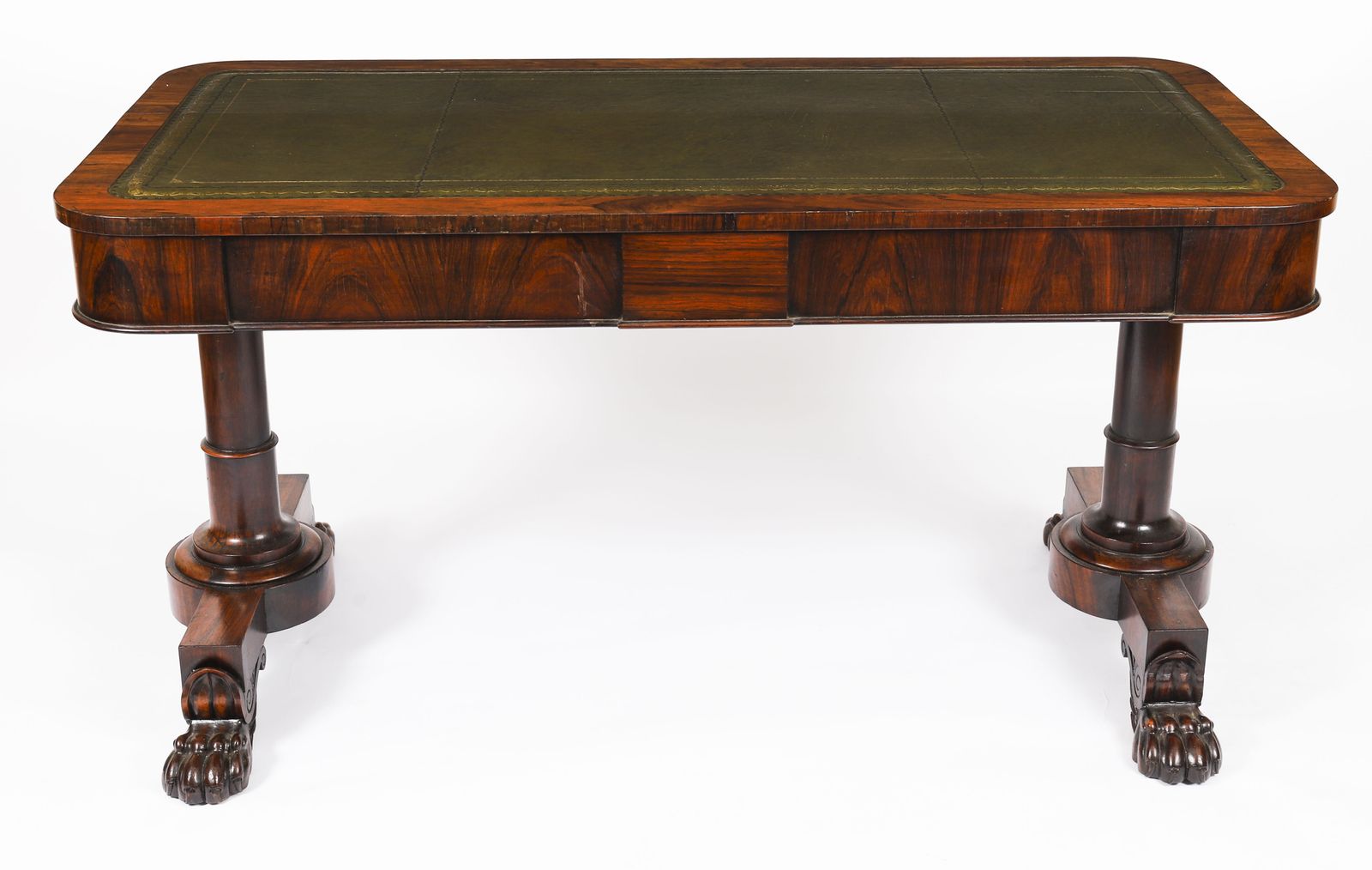 Antique William IV Gonçalo Alves Writing Desk 19th C photo Furniture