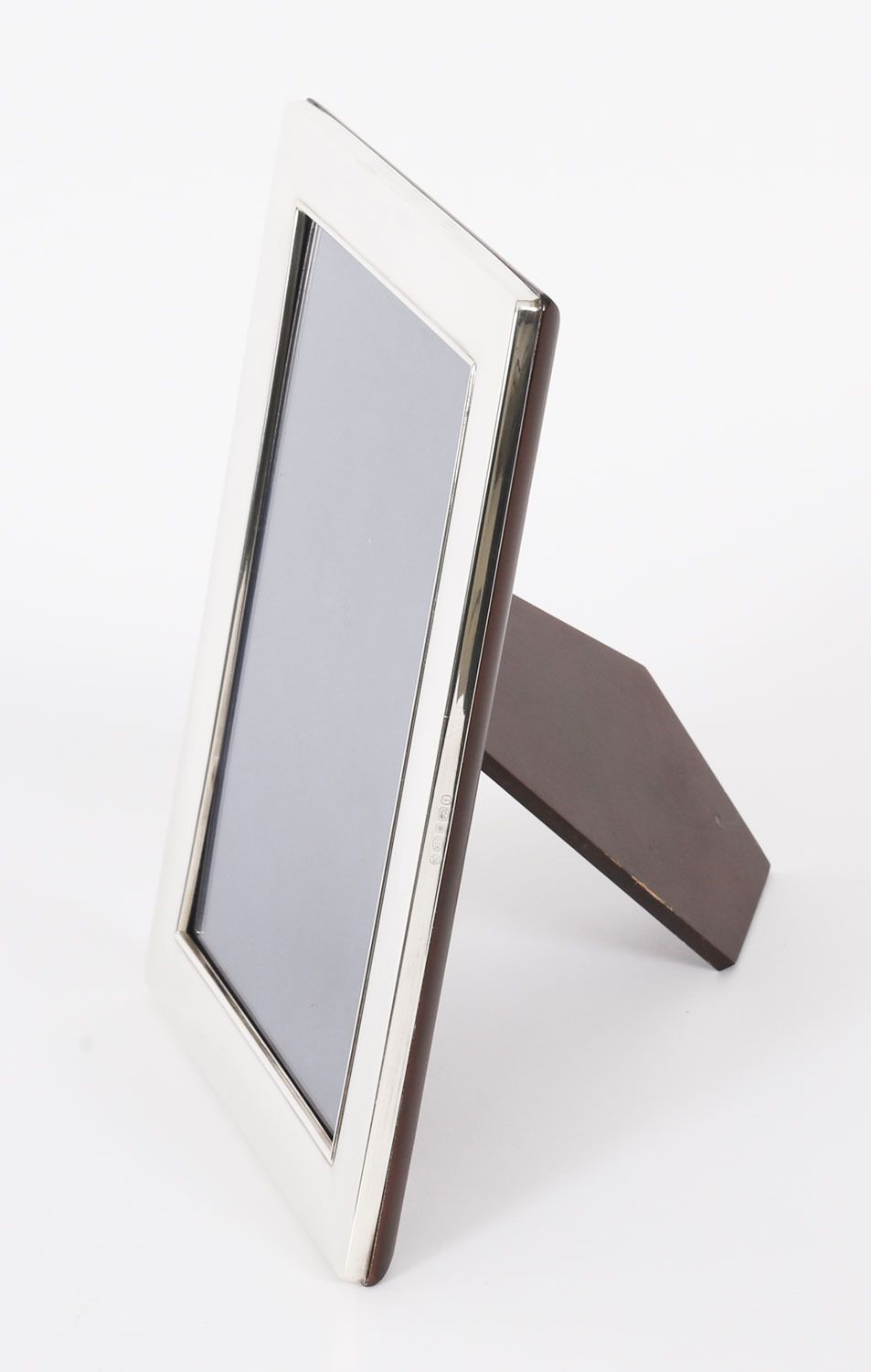 Vintage Sterling Silver Rectangular Portrait Photo Frame  By Carrs 20thc 22x17cm photo 425.0