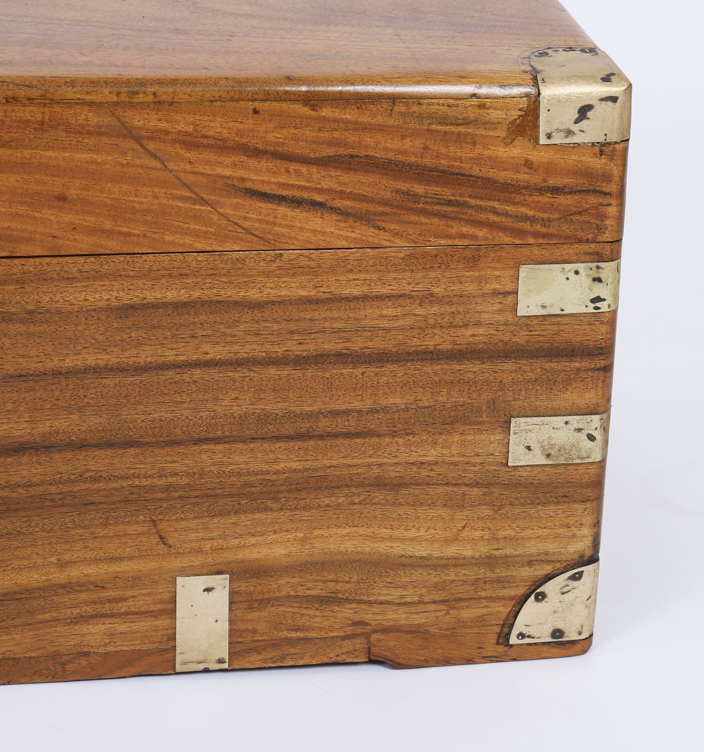 Petit Military Campaign Camphorwood Trunk Coffer Early19th C photo buy