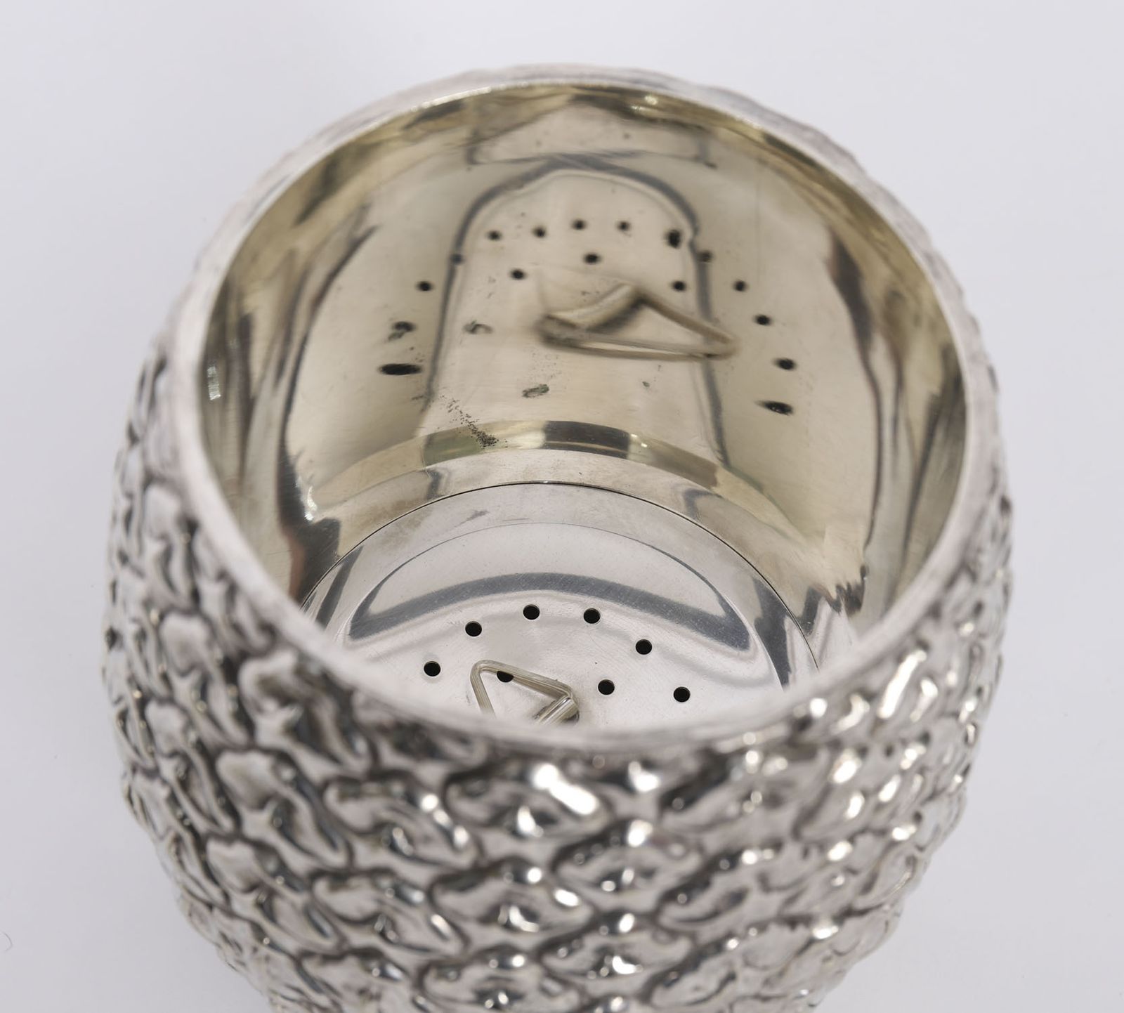 photo furniture Vintage Wmf German Silver Plated Pineapple Ice Bucket Circa 1960