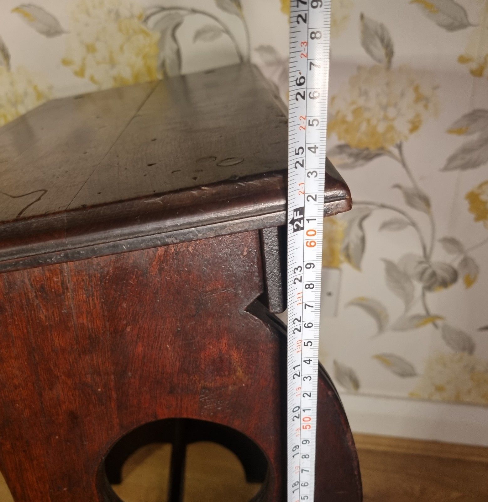photo buy Antique Mahogany Organist Pianist Stool Sloped Church Book Stand Arts & Crafts