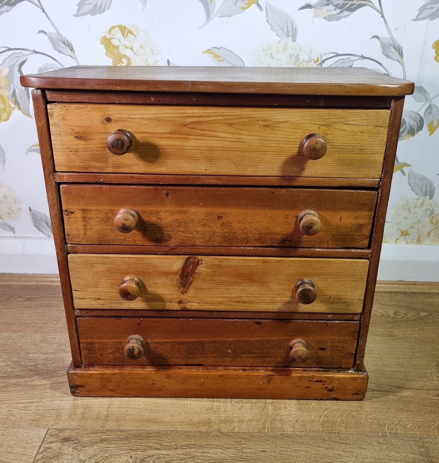 Antique Victorian Small Apprentice Chest Of Drawers Collector Watchmaker Desktop photo furniture
