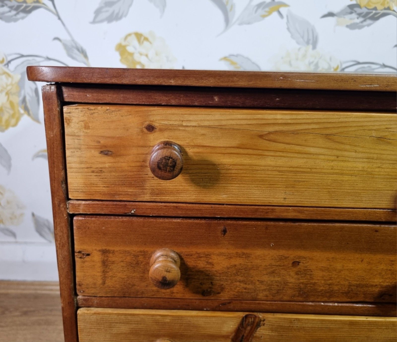 Antique Victorian Small Apprentice Chest Of Drawers Collector Watchmaker Desktop photo for sale