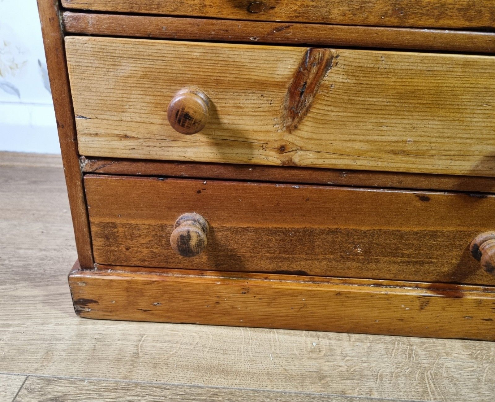 Antique Victorian Small Apprentice Chest Of Drawers Collector Watchmaker Desktop photo vinterior