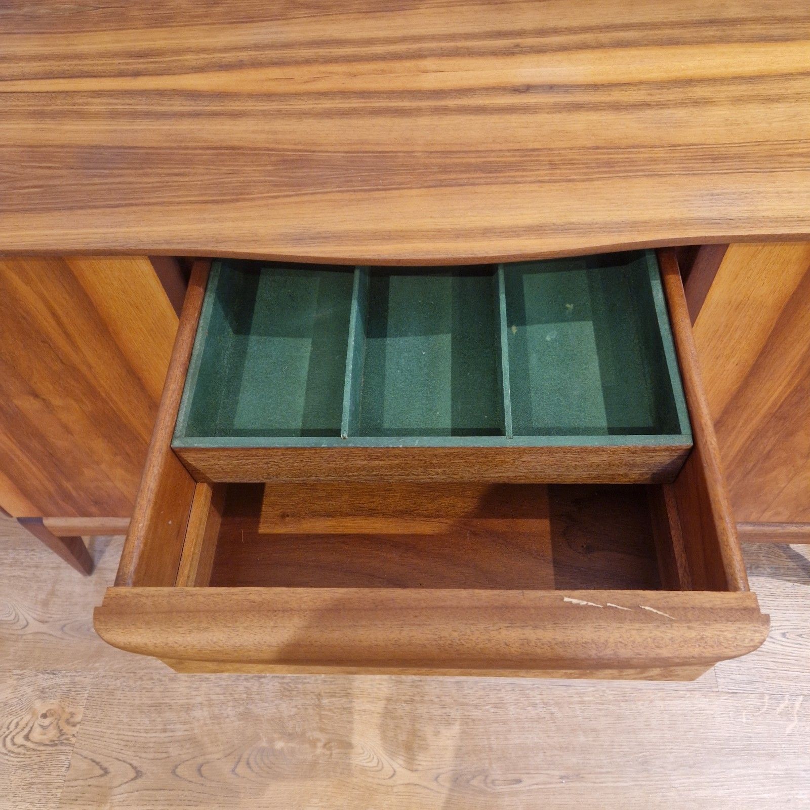 McIntosh Teak Sideboard – Mid Century 1960s – Fully Restored – Burr Drawers photo buy