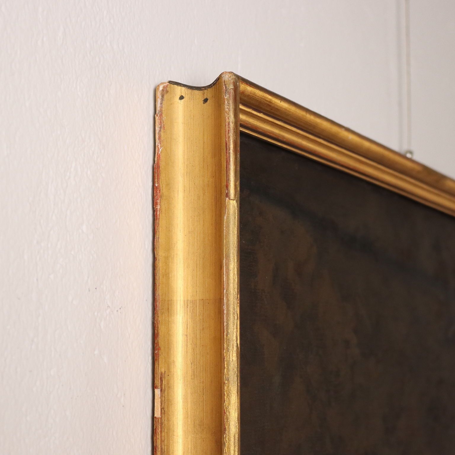 photo for sale Ancient Painting G. Sottocornola '800 Interior Of A Stable Canvas