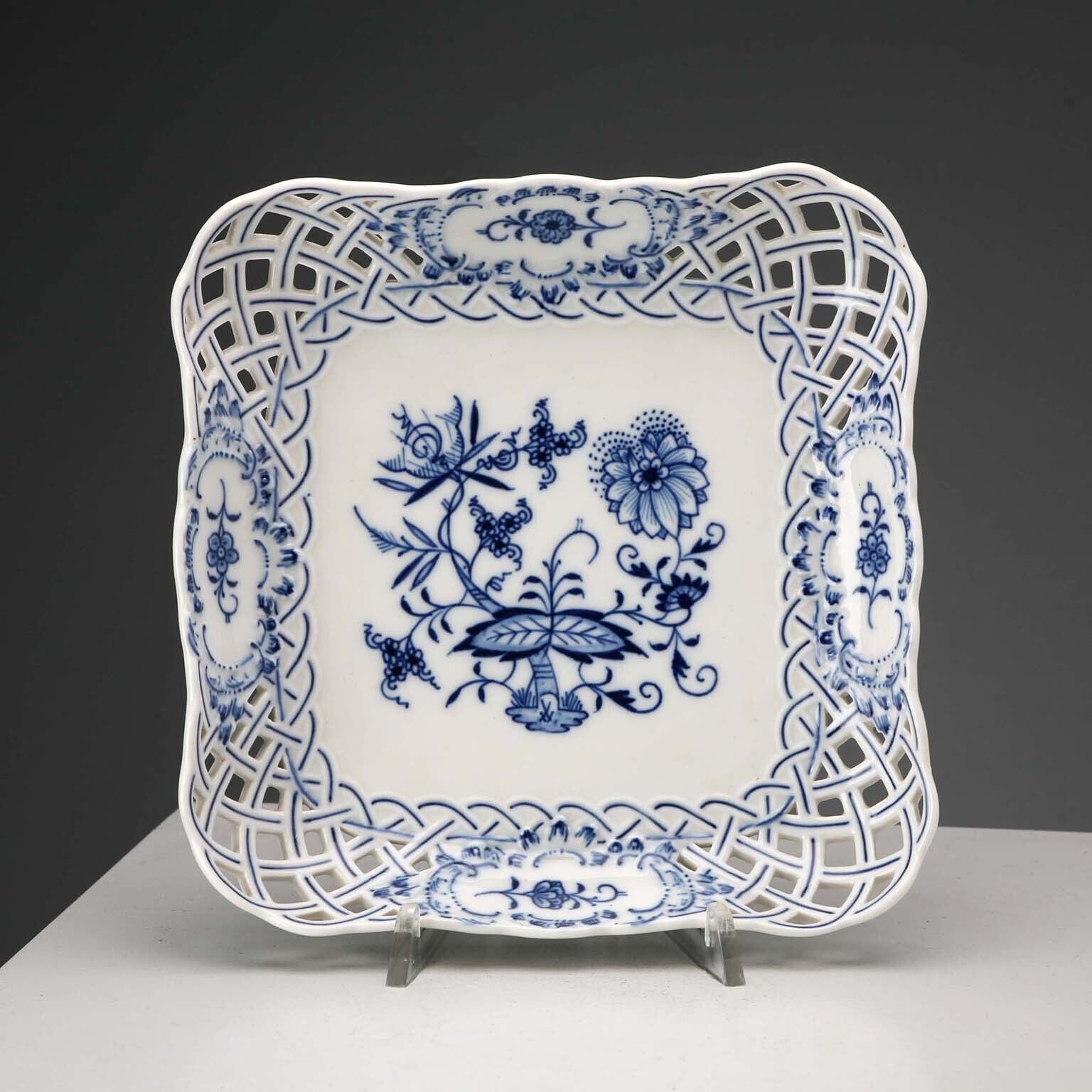 Antique Tray Porcelain Of Meissen Germany XX Century