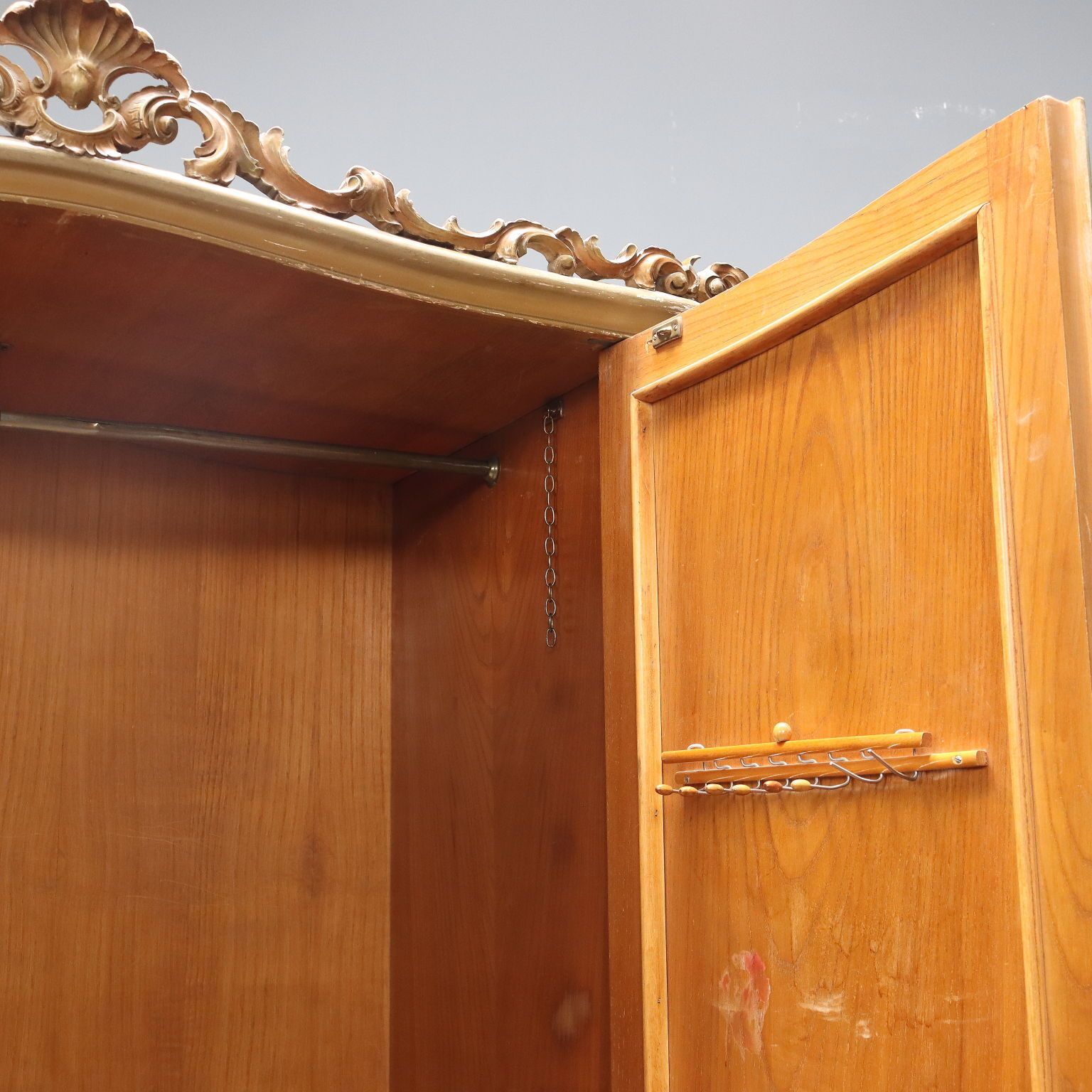 Wardrobe Baroque Style Wood Italy XX Century photo buy
