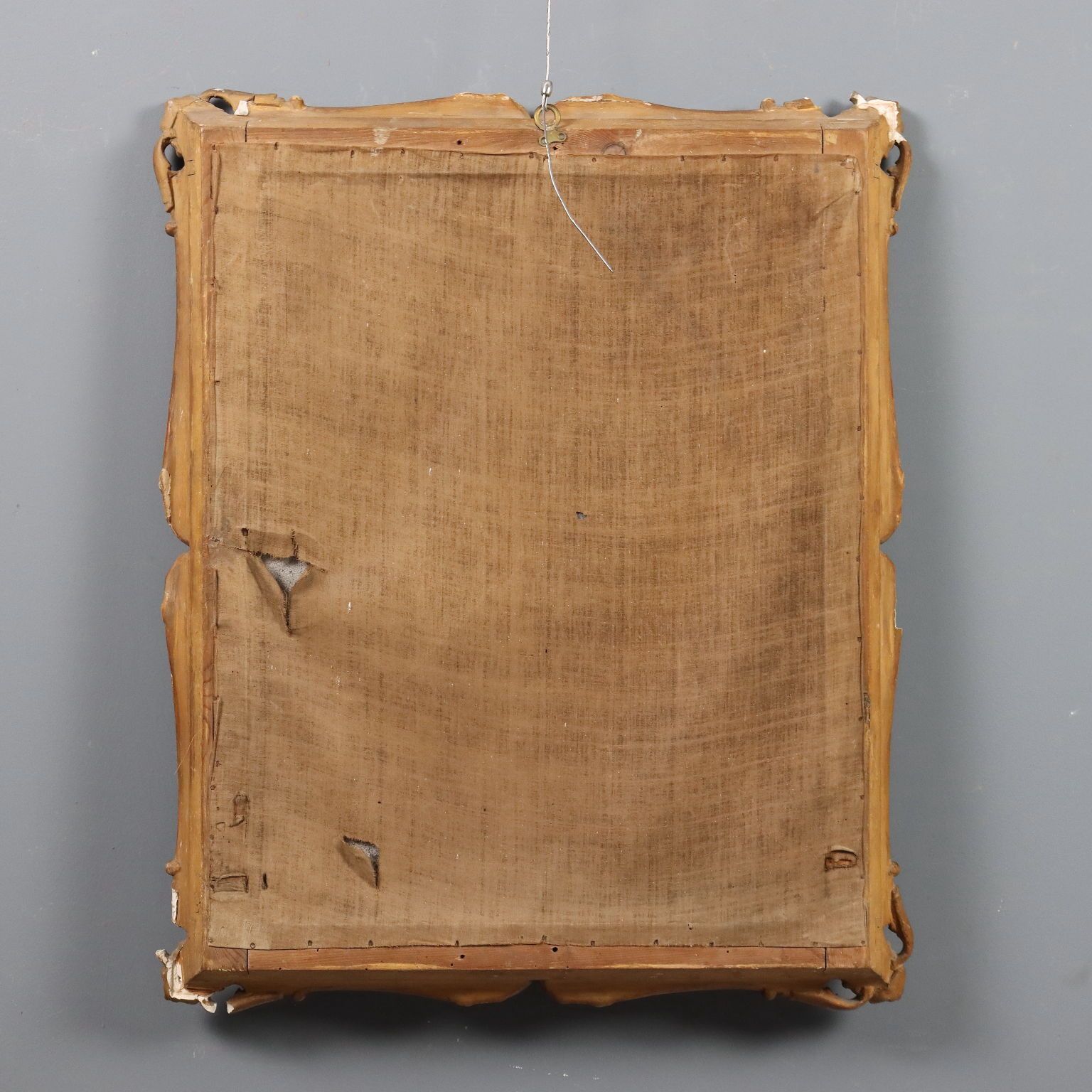 photo for sale Anrique Mirror Carved Wood Italy XIX Century