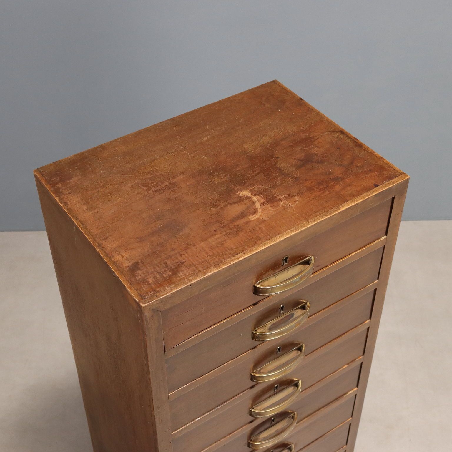 Vintage Chest Of Drawers Dino Fanciulli Poplar Design Italy 1950s photo vintage