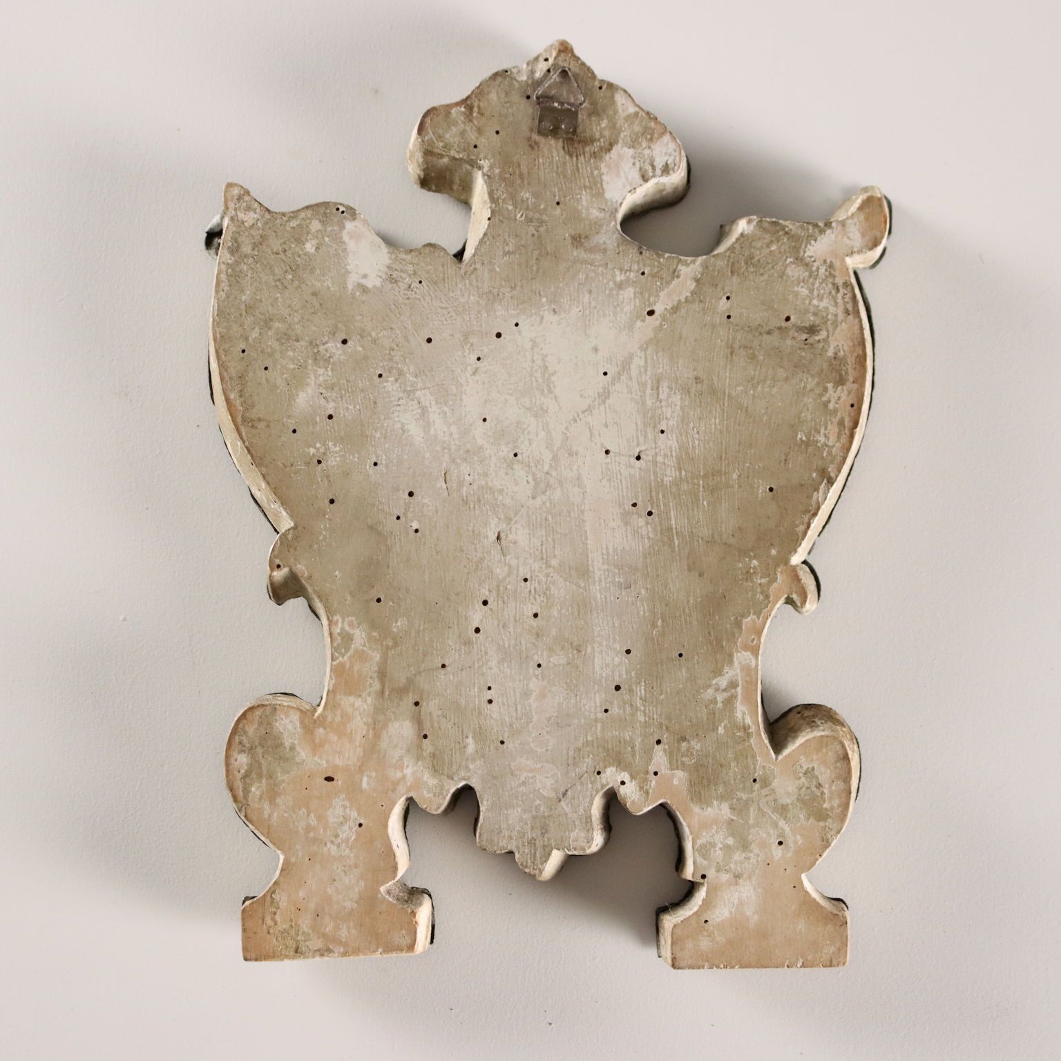 Antique Altar Card Sheeth Metal Italy XVIII XIX Century photo buy
