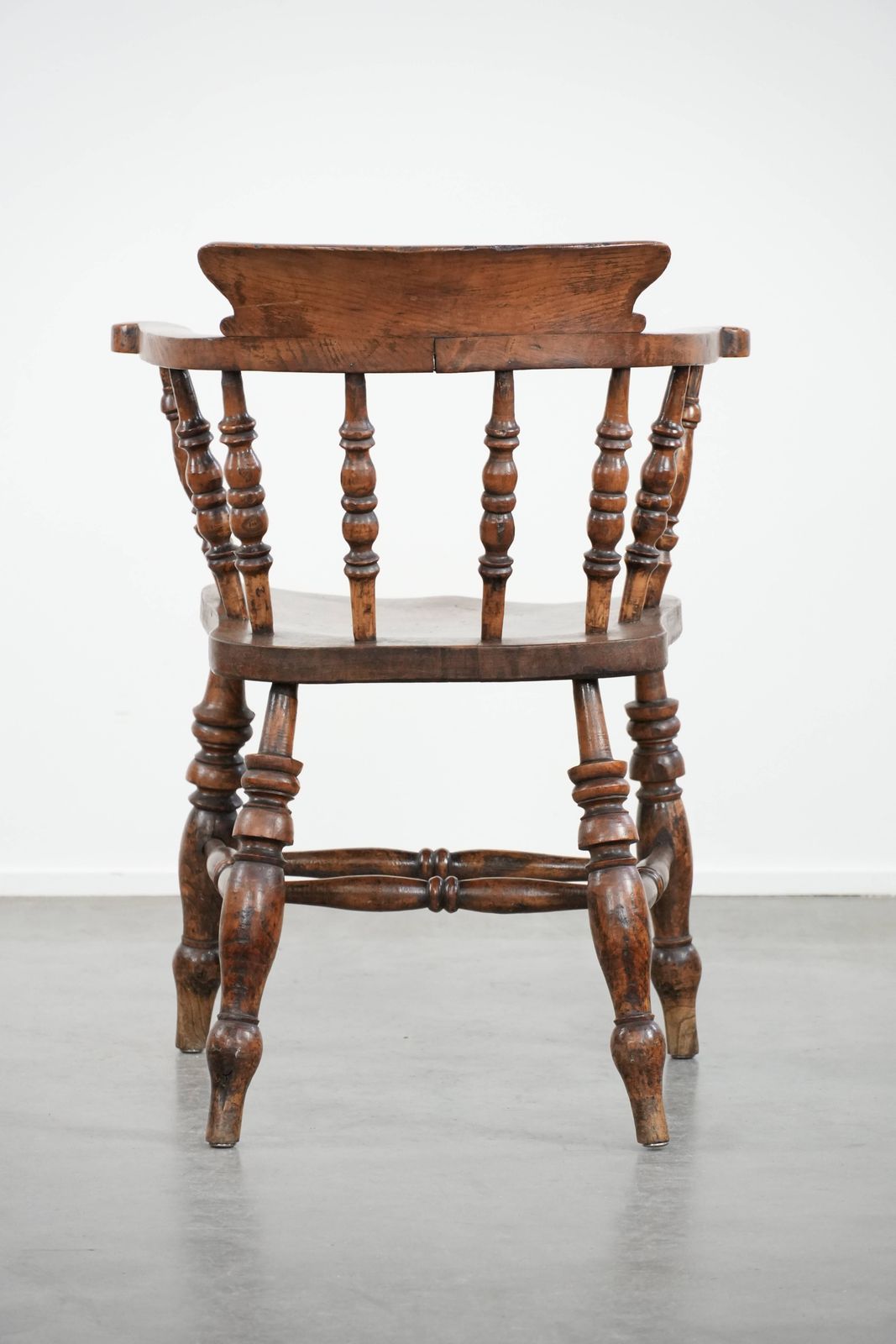 Antieke Engelse Captain Chair / Zijstoel / Bureaustoel Uit Het Begin Van De 19e Eeuw photo Meubels