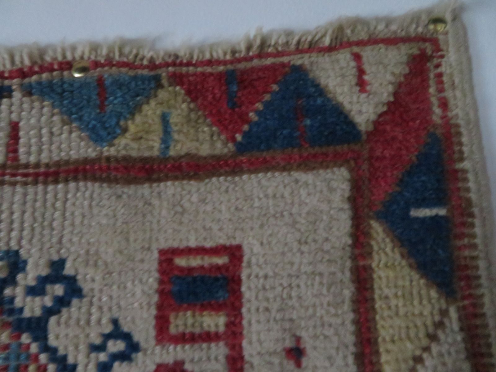 Scarce Antique White Ground Konya (Prayer) Rug. 120cm X 98cm. photo buy