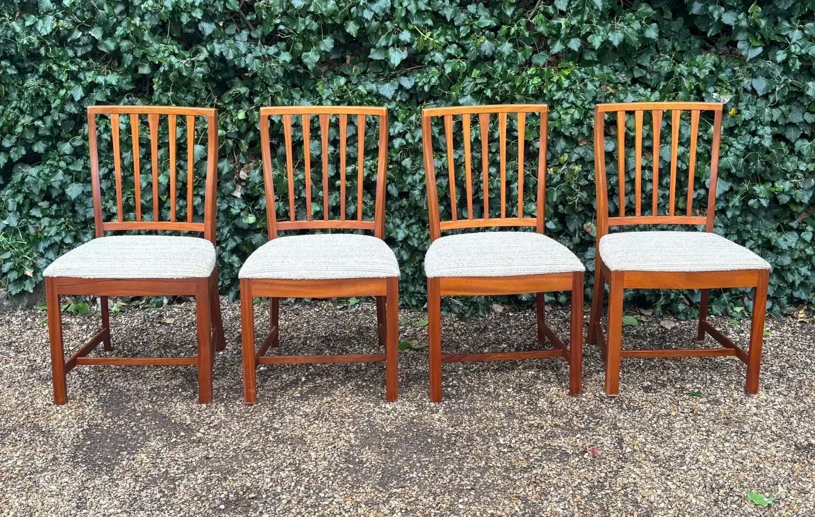 Set Of 6 Mid Century Teak Dining Chairs By McIntosh C.1970s photo buy