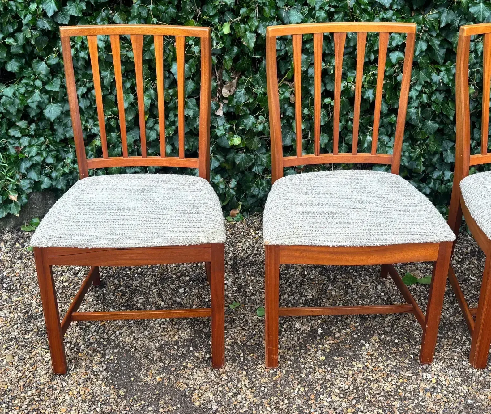 photo furniture Set Of 6 Mid Century Teak Dining Chairs By McIntosh C.1970s
