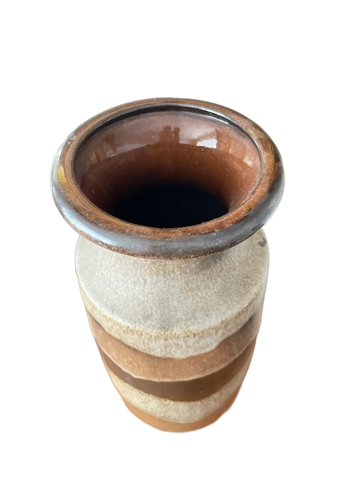 West German Lava Glaze Floor Vase  By Scheurich 239 41 photo 125.0