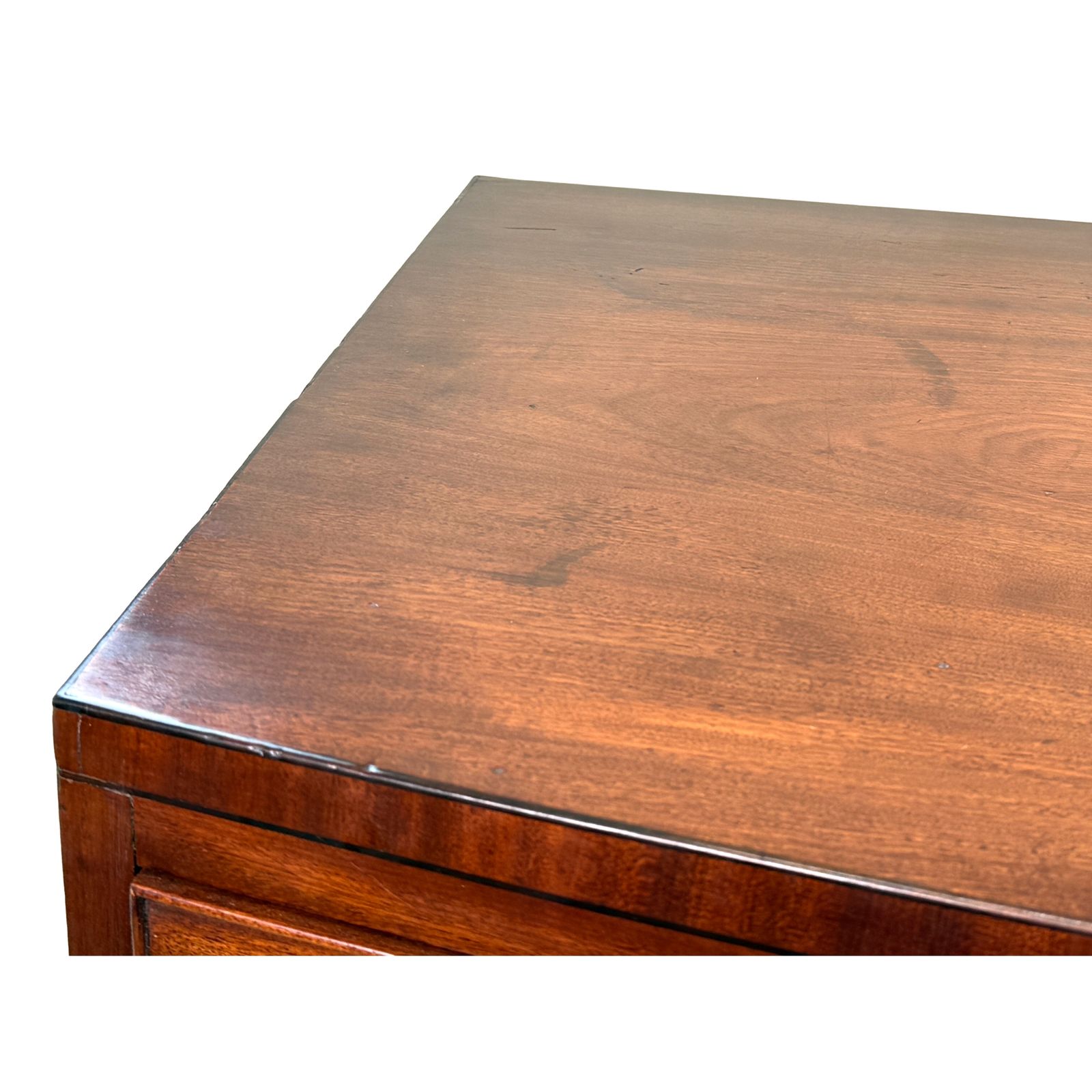 George III 18th Century Bowfront Mahogany Chest Of Drawers (England, Circa 1790) photo buy