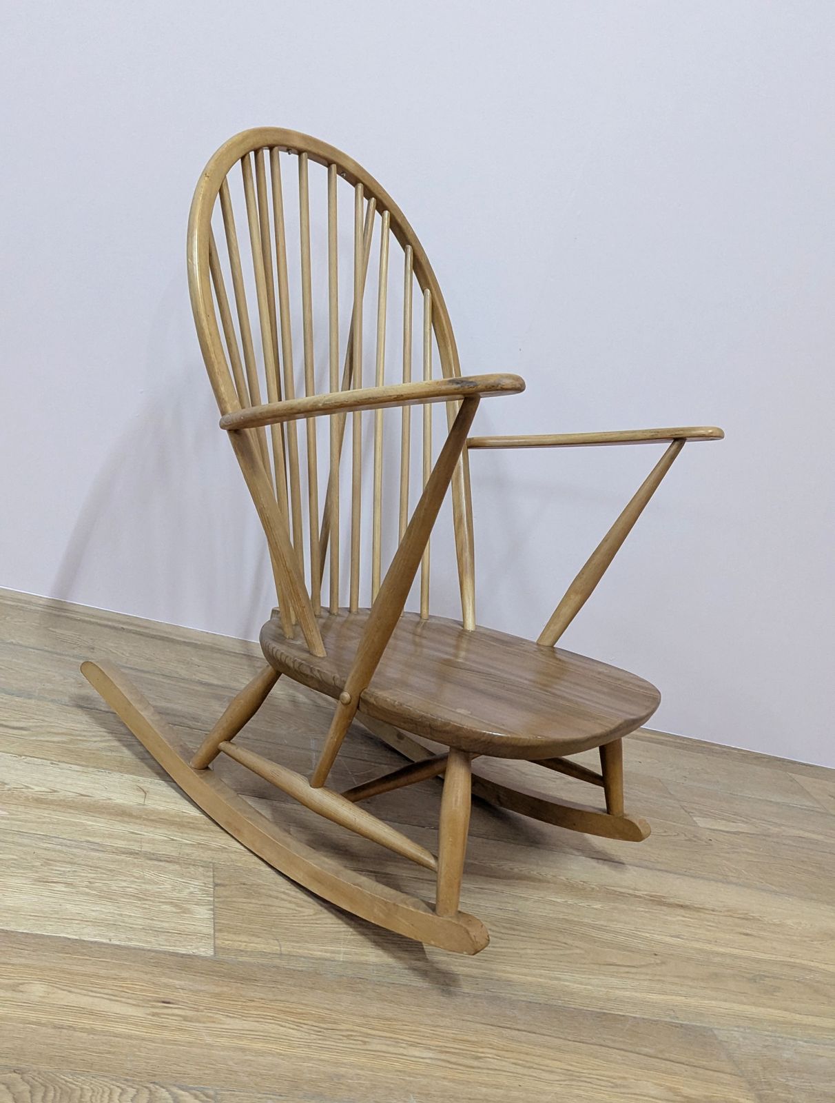 Original Vintage 1960s Ercol ‘Grandfather’ Model 315 Rocking Chair photo buy