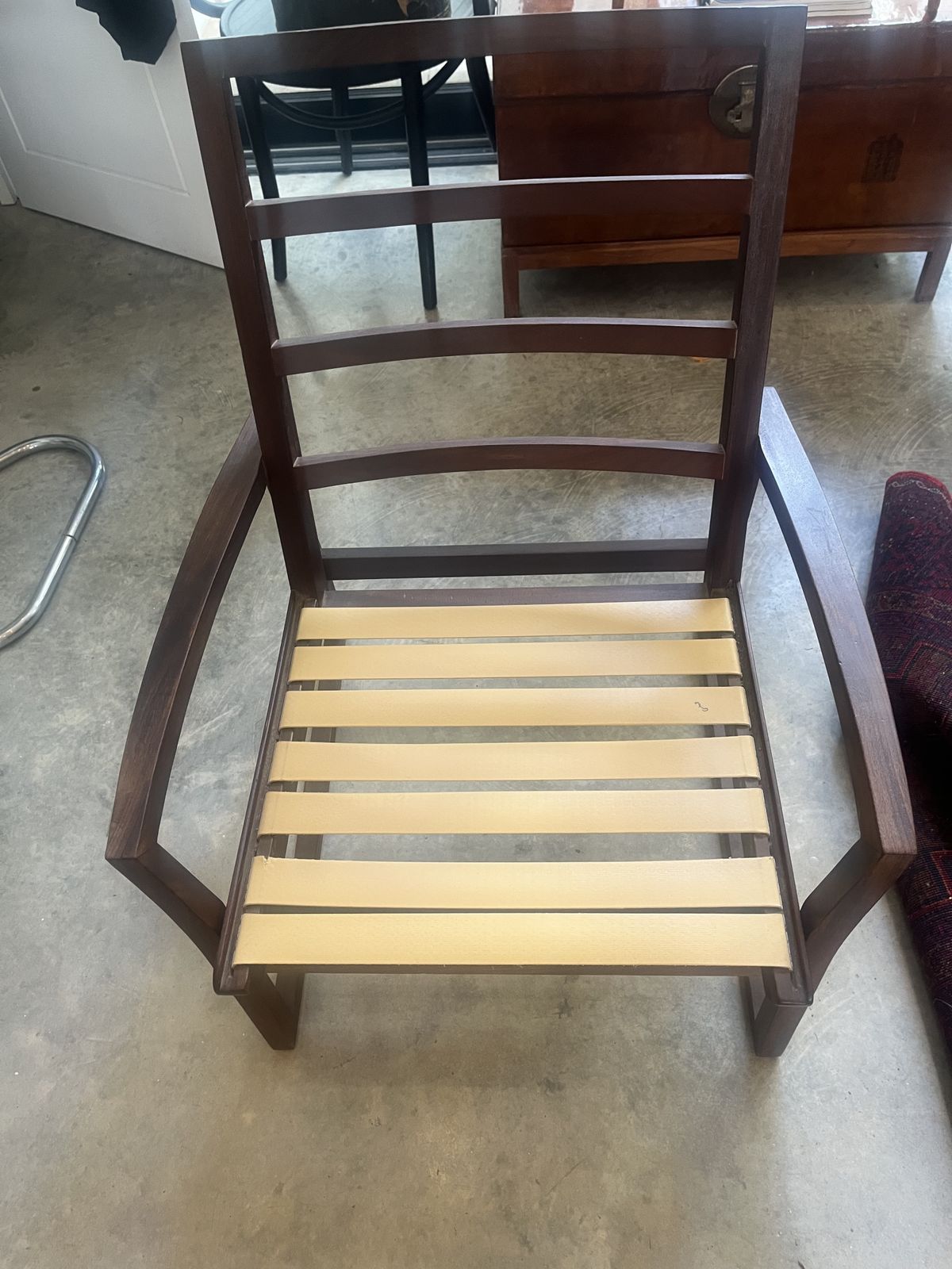 Danish Rosewood Open Frame Capella Style Easy Chairs photo furniture