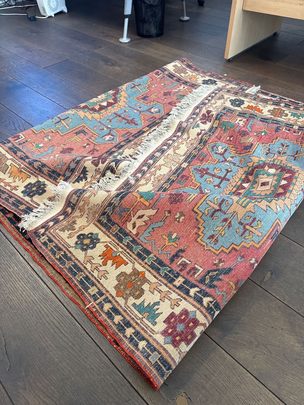 A Hand Knotted Anatolian / Caucasian Carpet photo for sale