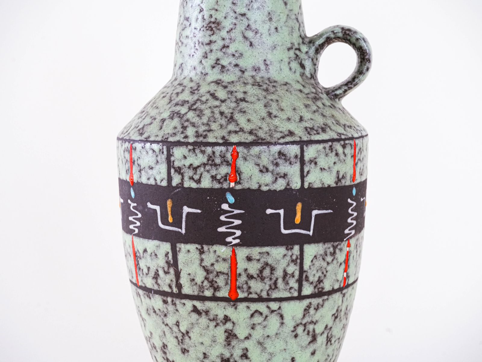 Ceramic Vase, German Design, 1960s, Manufactured In West Germany photo 459.0