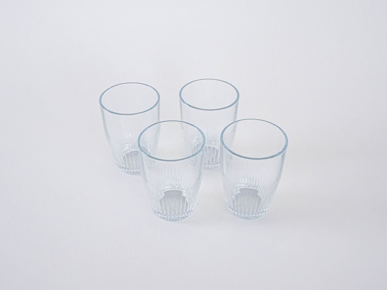 Set Of Four Glasses, Danish Design, 1970s, Manufactured In Denmark photo 259.0