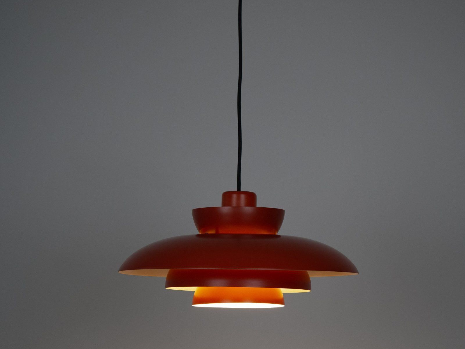 Vintage Danish Penta Lamp By Jo Hammerborg For Fog And Morup, 1963 photo for sale