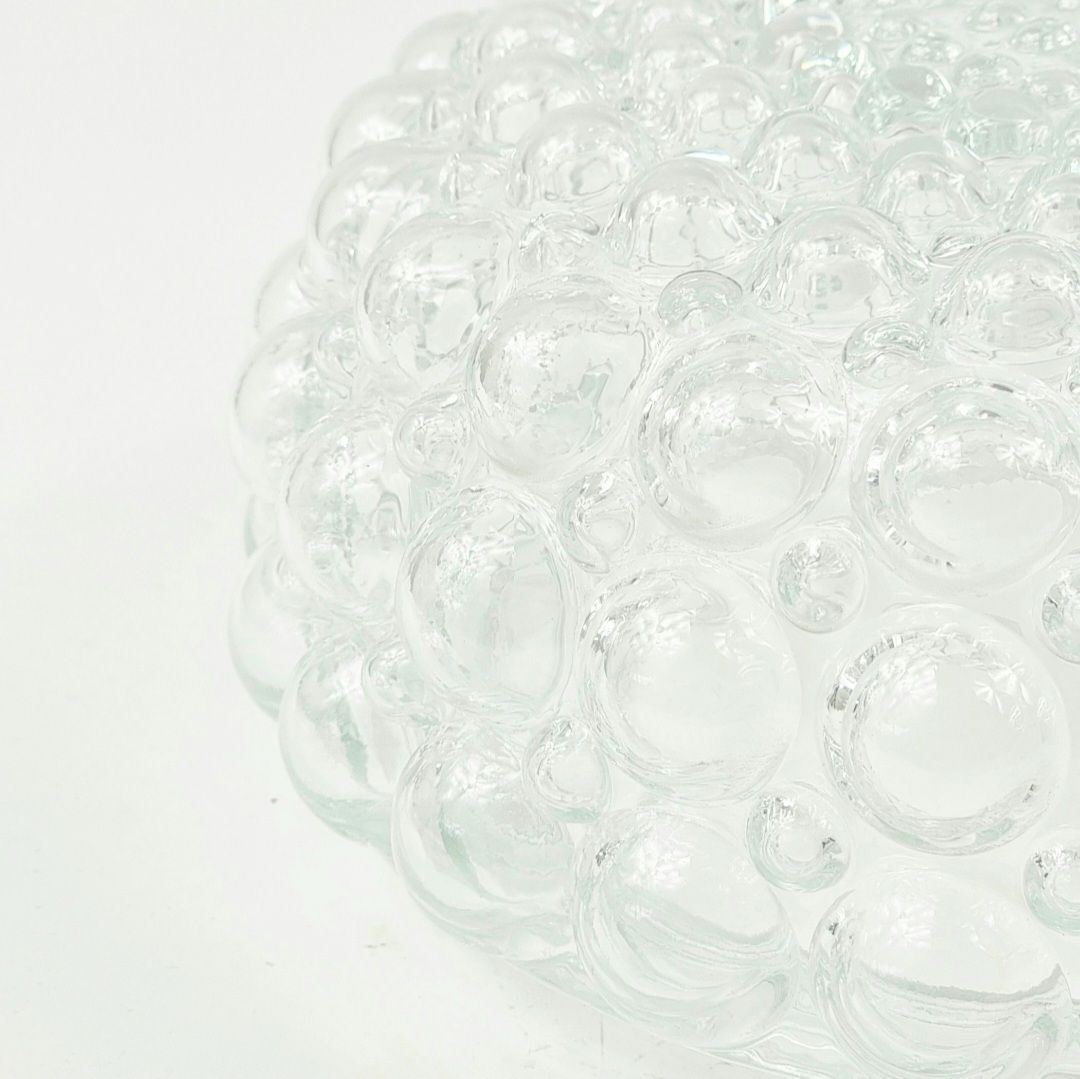 Mid Century Modern Bubble Glass Ceiling Light By Helena Tynell For Limburg, Germany, 1960s/1970s photo vintage