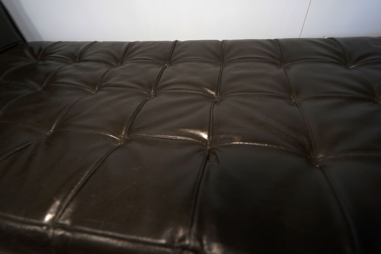 Furniture Leather Window Seat By Stone International photo