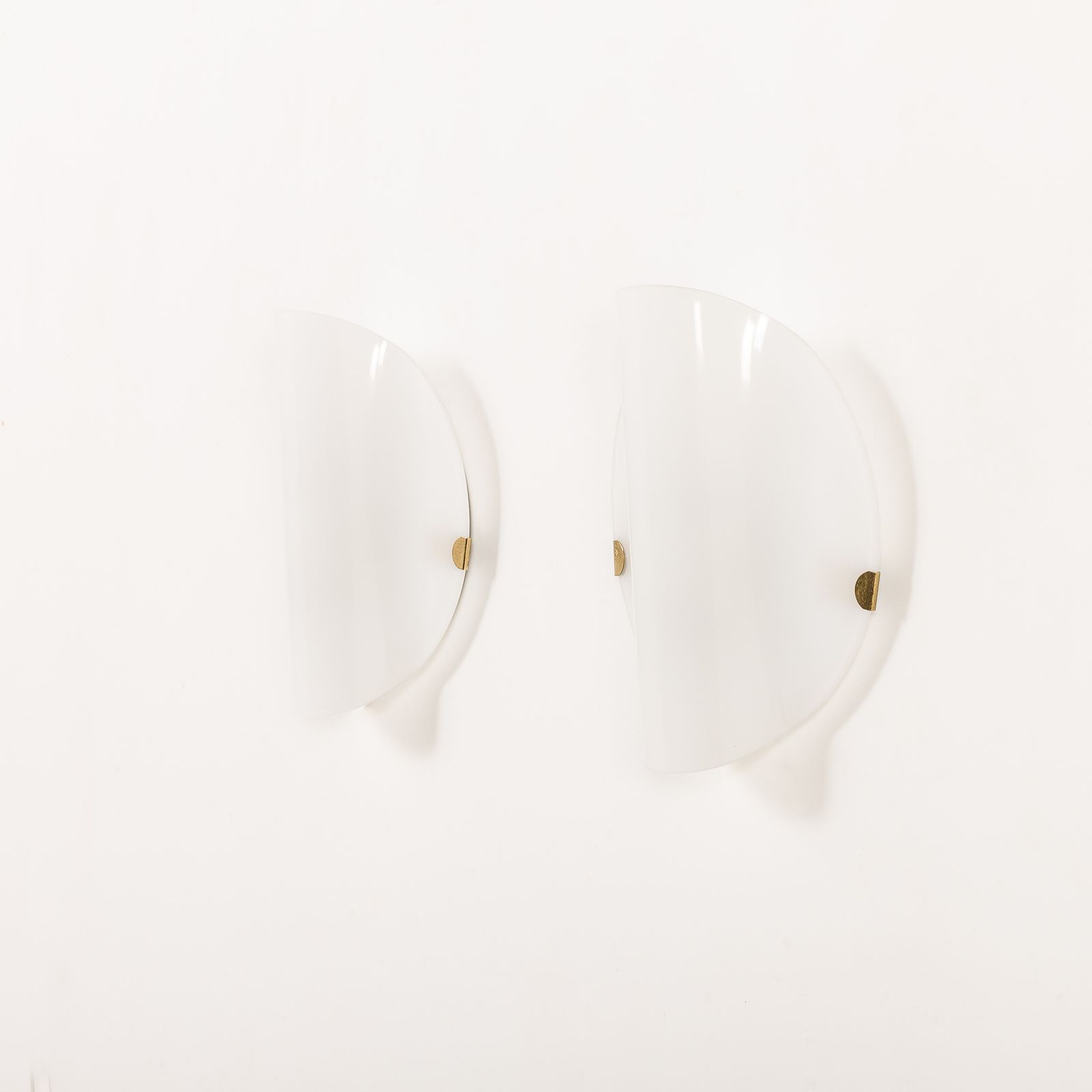 Italian Mid Century Murano Wall Lamps By Zonca, 1970s | Set Of 2 photo for sale