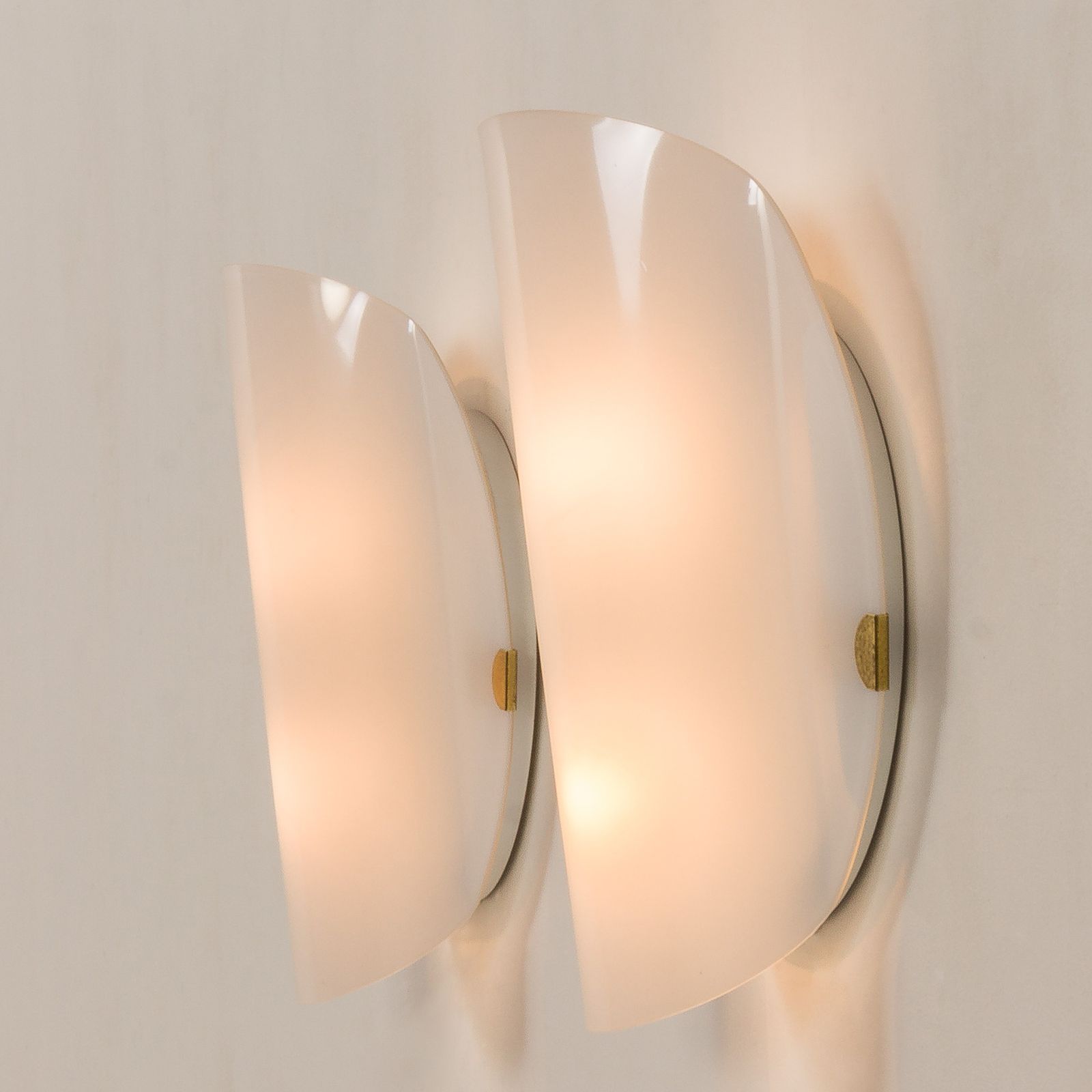 Italian Mid Century Murano Wall Lamps By Zonca, 1970s | Set Of 2 photo Lighting