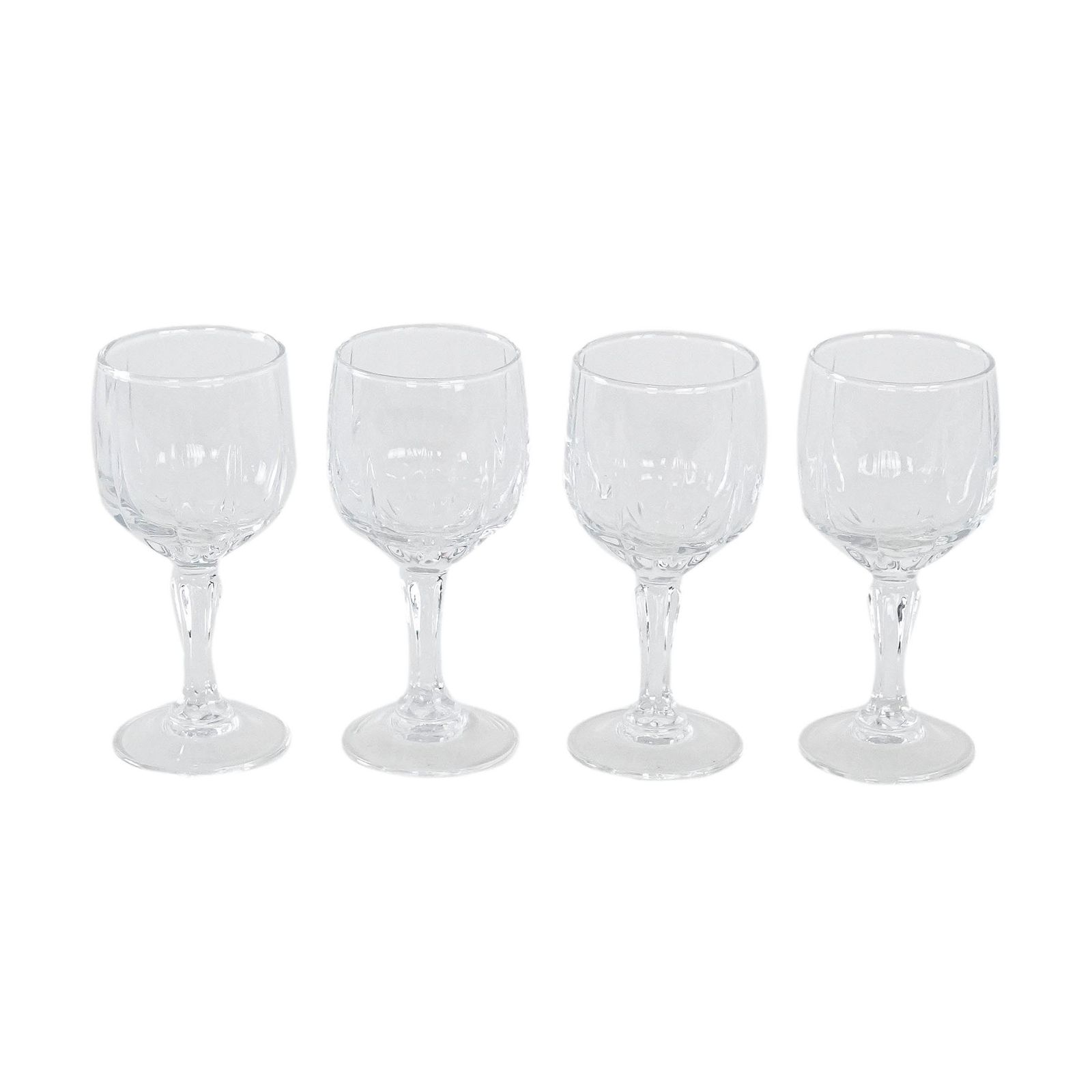 Set Of Four Glasses, Danish Design, 1970s, Manufactured In Denmark