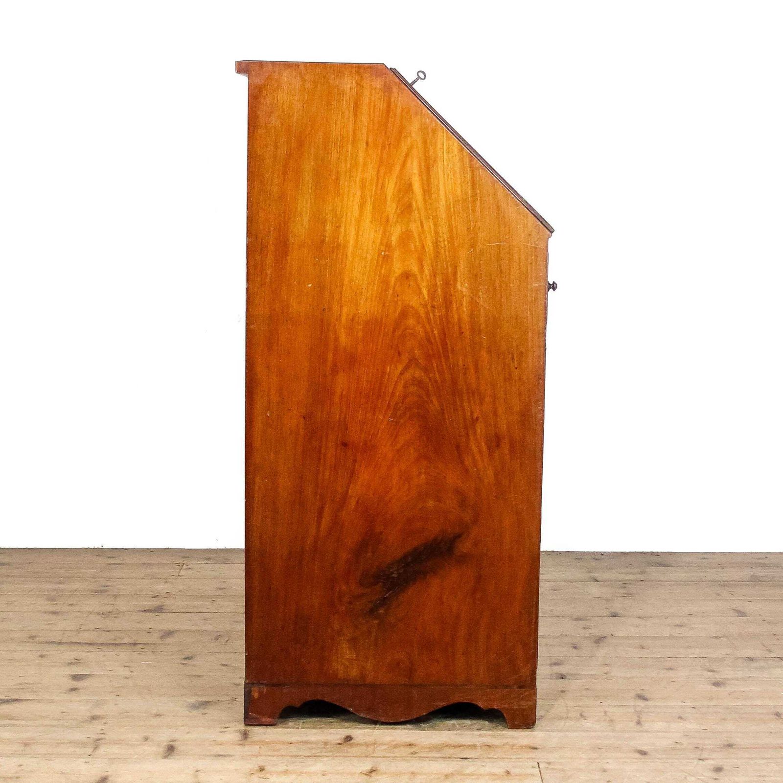 photo furniture Antique Georgian Walnut Bureau | Antique Bureaux | Antique Furniture | Walnut Furniture | Antique Desks