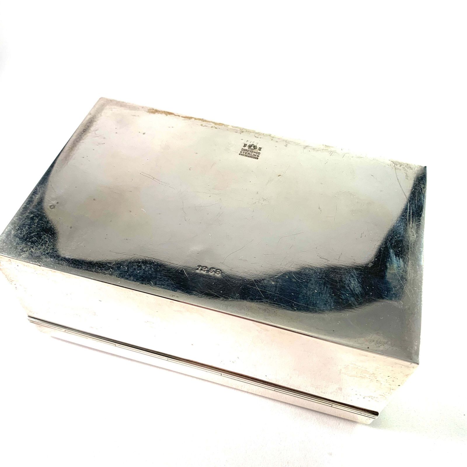 Shreve & Co San Francisco Victorian Sterling Silver Jewelry Casket photo 648.0