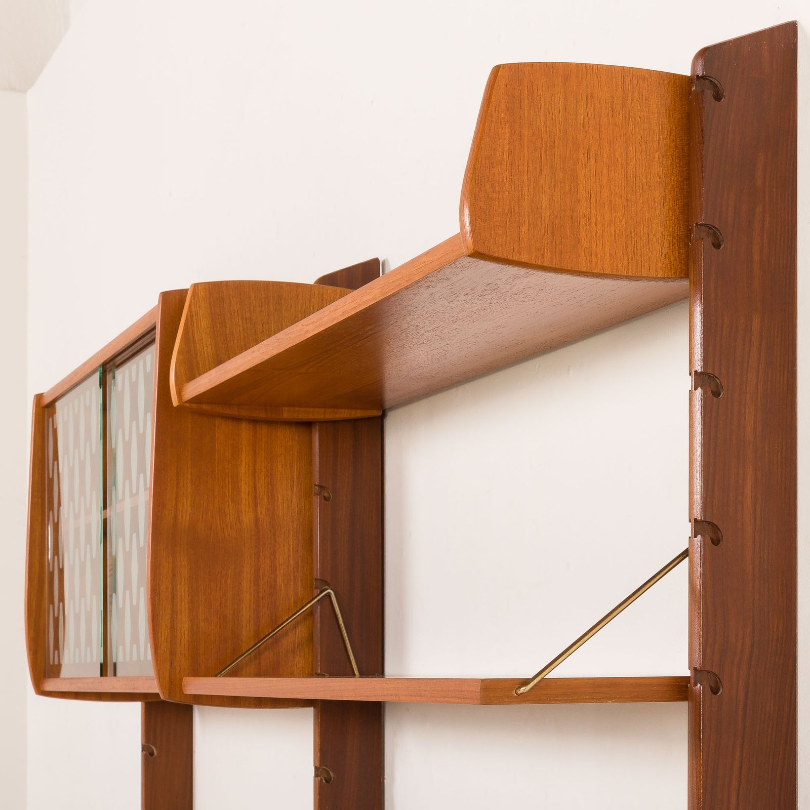photo for sale Ergo Free Standing Wall Unit With A Desk By John Texmon, Norway 1960s