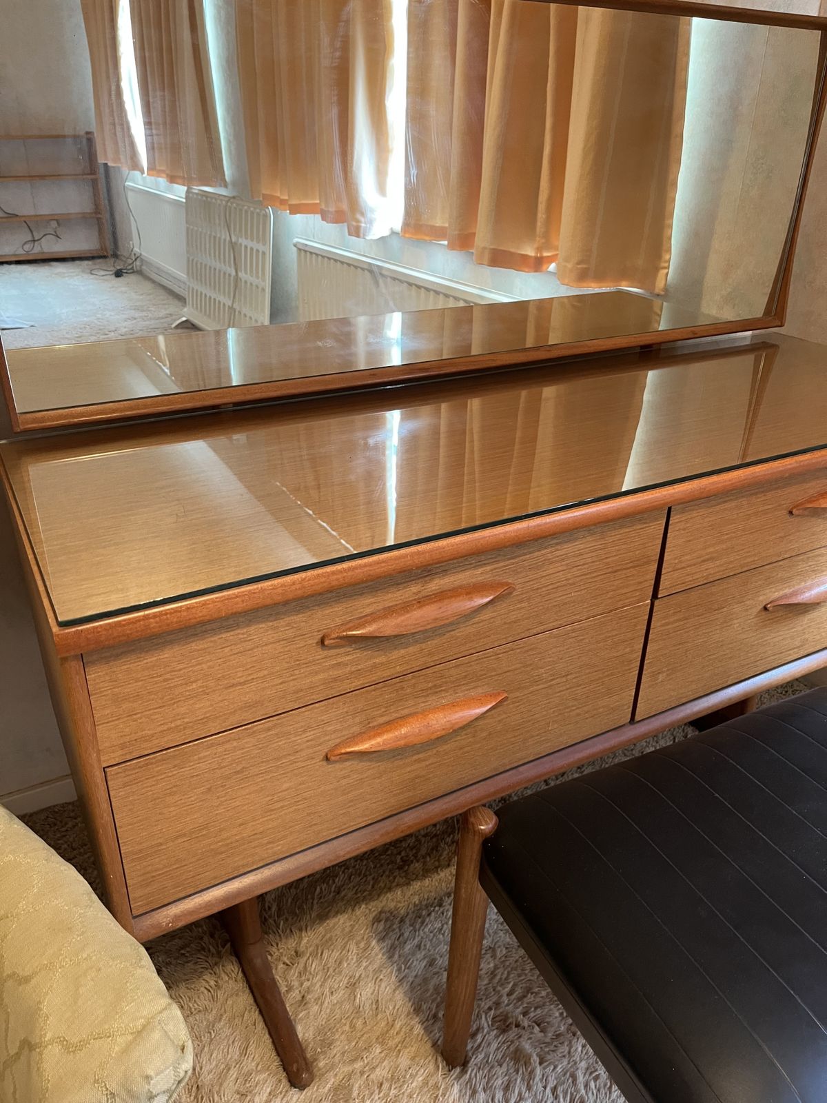 Austinsuite Teak Bedroom Suite — 1960s, Mid Century Modern, Original Label photo buy
