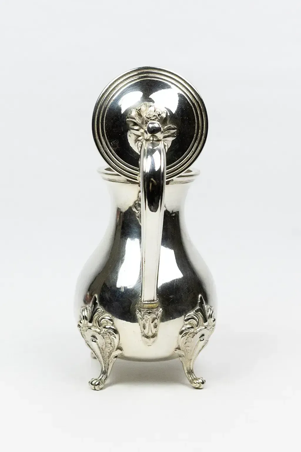 Christofle Teapot In Silver Metal, Louis XV Style — Late 19th Century – Early 20th Century. photo vinterior
