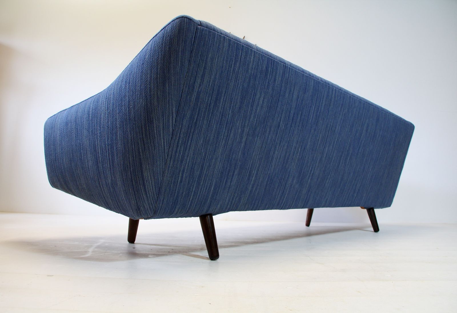 Danish Mid Century Modern 3 Seater Sofa By Amager Bolighus   Rosewood C.1960 photo vintage