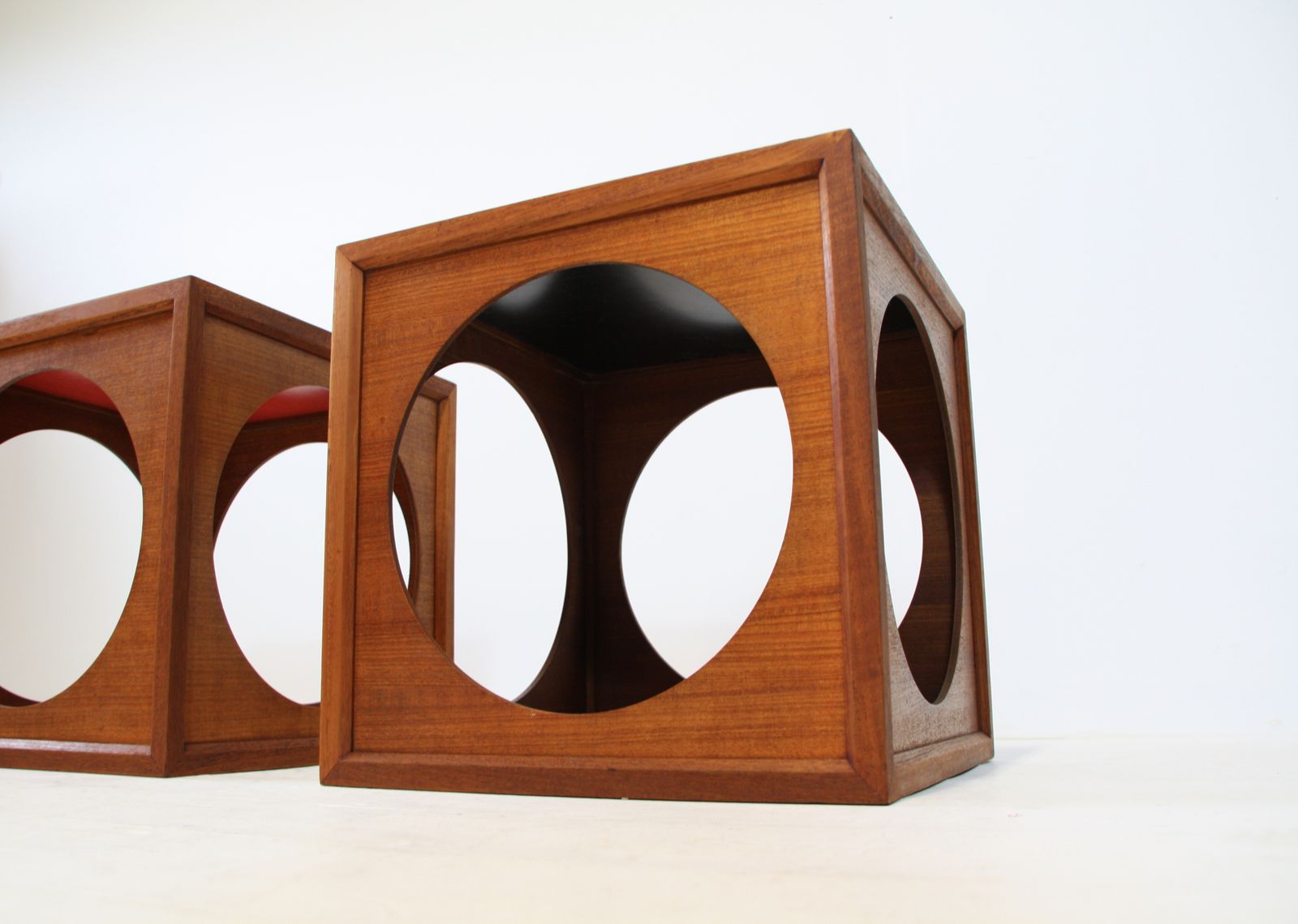 Vintage Japanese Hako Tables By Yoshiteru Hara Teak 1967 photo buy