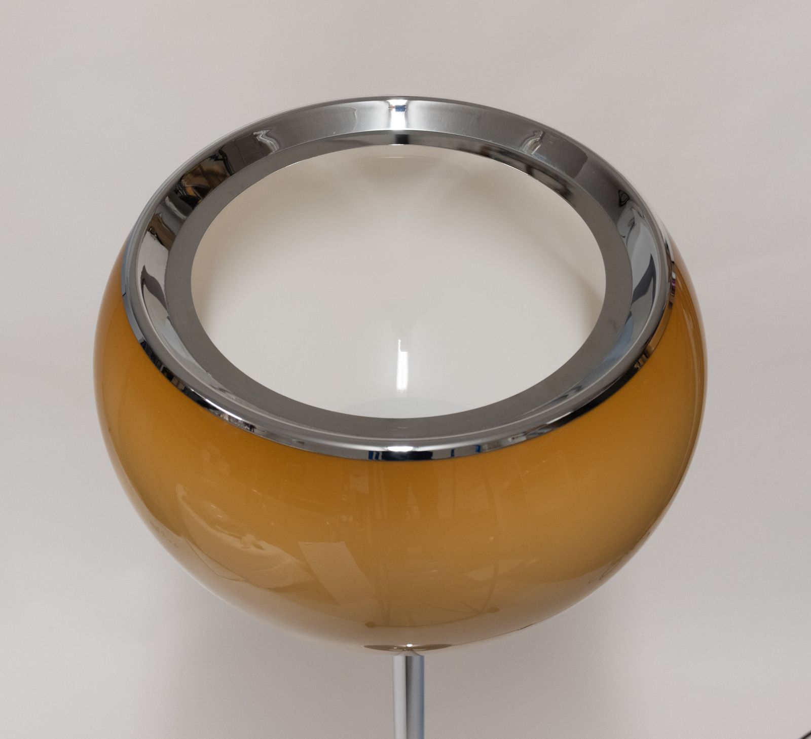 Vintage Harvey Guzzini Bud Grande Floor Lamp 1970s photo for sale