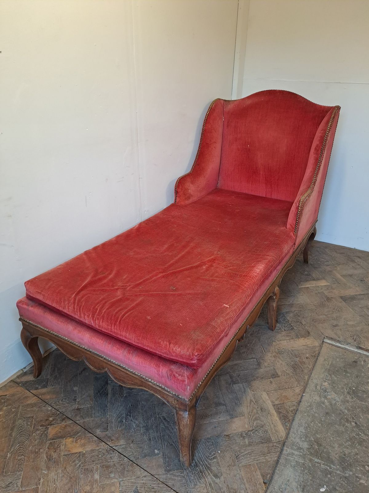 19th Century French Oak Day Bed photo Furniture