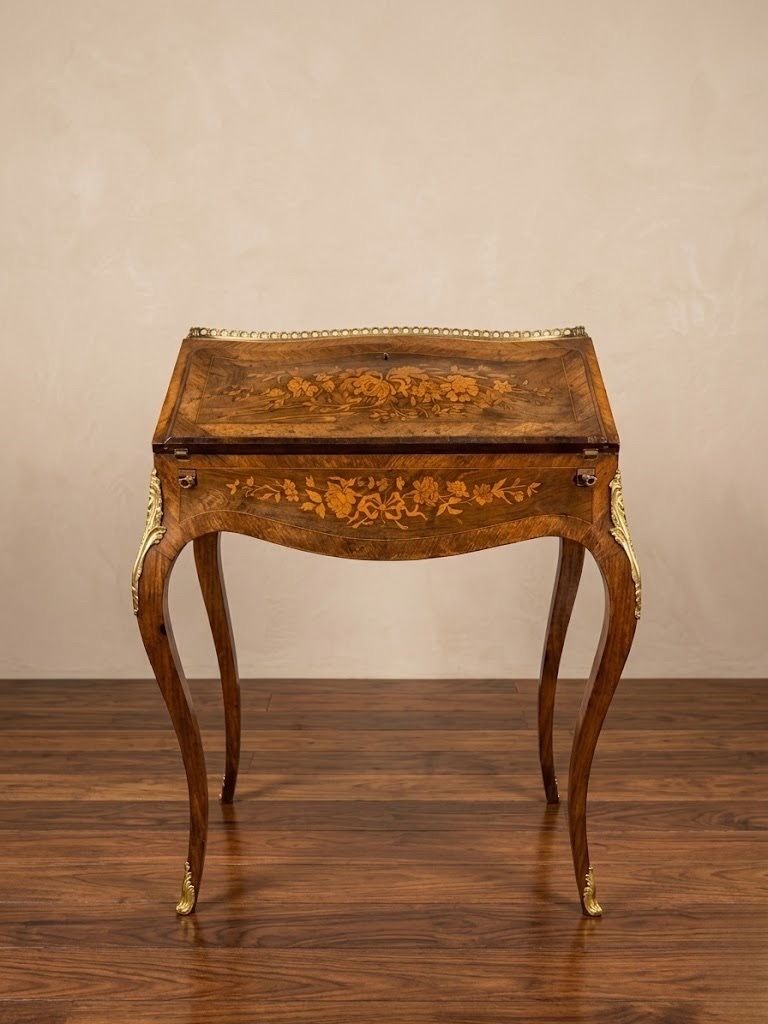 Antique French Ladies Writing Desk – Bureau De Dame C.1860, 19th Century photo furniture