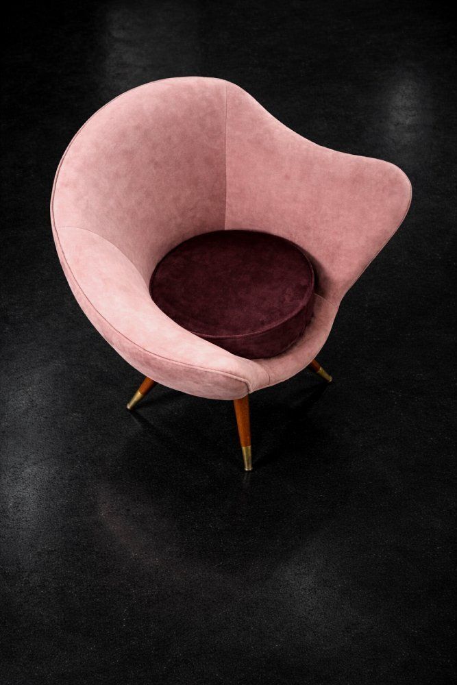photo buy Mid Century Modern Space Age Velour Lounge Set From Paged, 1972, Set Of 3