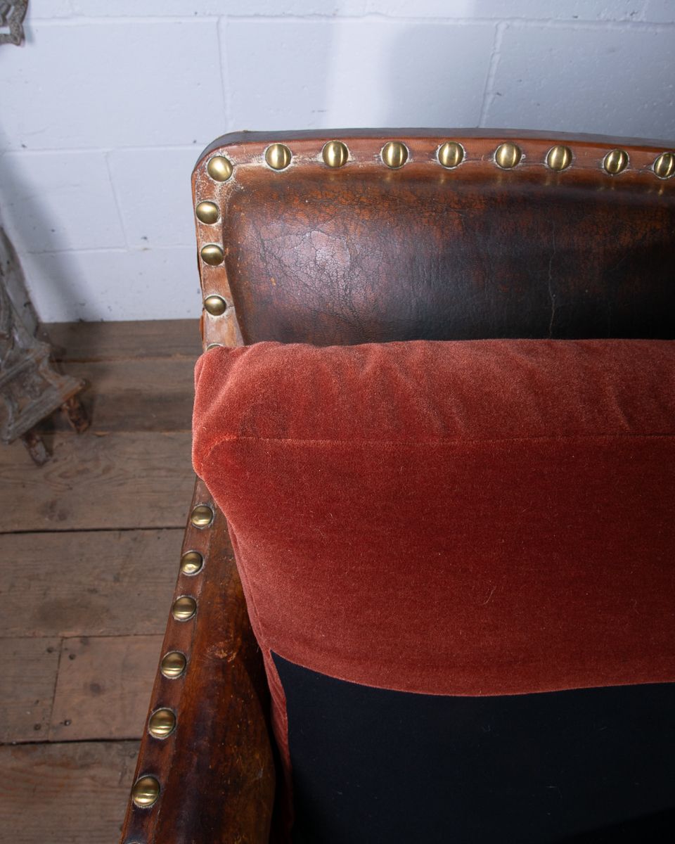 Pair Of Art Deco Leather Club Armchairs photo furniture
